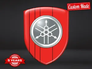 Yamaha Badge Cupola Edizione Racing Premium Adesivi